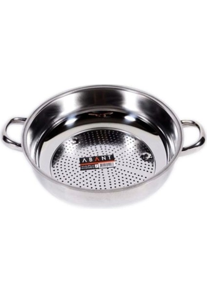 Çelik 2 No Kulplu Derin Kevgir 27 cm