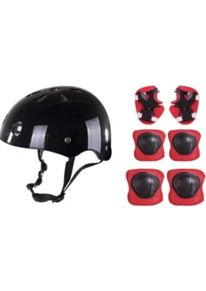 Berat Toys Berattoys Çocuk Kask Dizlik Dirseklik Eldiven Seti Koruyucu Set Scooter Paten Koruyucu Ful Set