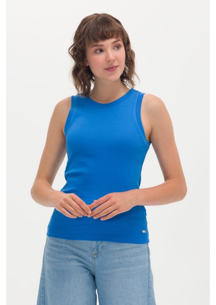 Kadın Saks T-Shirt 50266320-VR045 modelleri