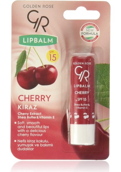 Golden Rose Lip Balm Dudak Bakım Kremi Spf 15 Cherry No:07