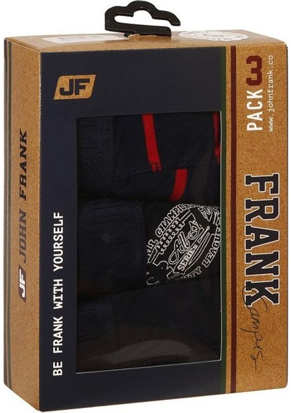 Üçlü Campus Erkek Boxer JF3BCA12 JF3BCA12018