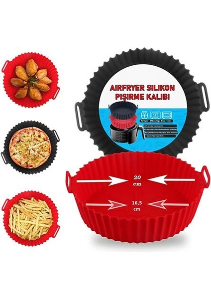 Airfryer Ustası Pişirme Silikon Kap Kek Kabı fiyatları