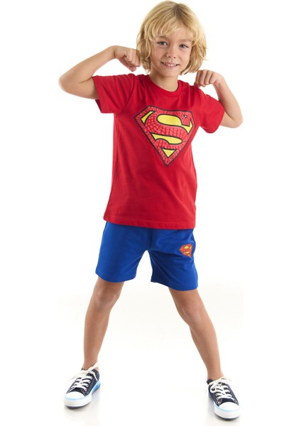 Superman 2'li Çocuk Şortlu Takım - Disney