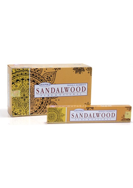 Deepika Sandalwood Aromalı Tütsü Sandalwood2