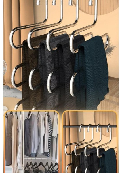 Snake Dolap Içi 5 Kat Katlı Pantolon Eşarp Şal Askısı | 5 Katlı Pantolon Eşarp Askısı 5 Katlı Askı fiyatları