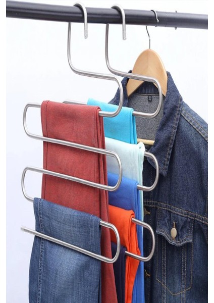 Snake Dolap Içi 5 Kat Katlı Pantolon Eşarp Şal Askısı | 5 Katlı Pantolon Eşarp Askısı 5 Katlı Askı fırsatları