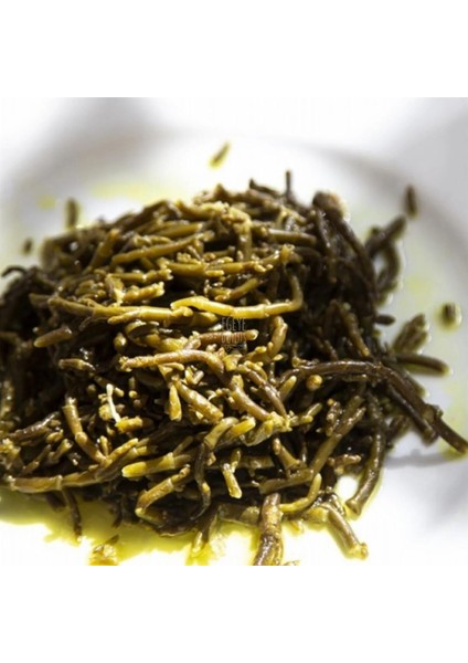 Deniz Börülcesi Konserve-(Meze ve Salata Için Yemeğe Hazır Deniz Yosunu Ege Otları KAVANOZ)-380 Gr. modelleri