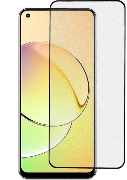 Realme 10 4g Için Tam Kaplayan Çerçeveli Mat Cam Koruma - AL3124