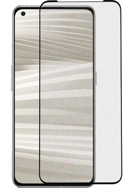 Realme Gt2 Pro Için Tam Kaplayan Çerçeveli Mat Cam Koruma - AL3124