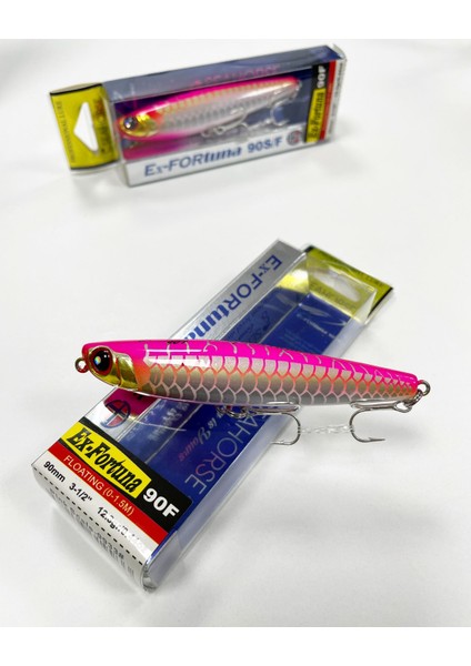 Balık Av Dünyası Sea Horse Ex-Fortuna 9 cm 12.3 gr Suni Yem Pink Scale