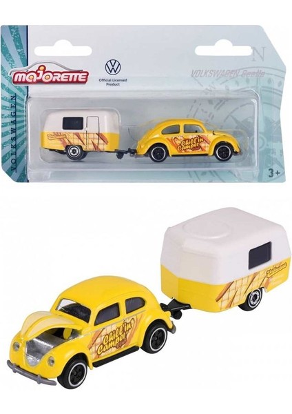 1:64 The Originals Volkswagen T1 Beetle Karavan Sarı