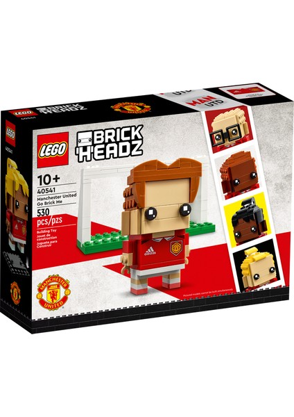 Brickheadz 40541 Manchester United Kendini Figüre Dönüştür (530 Parça)