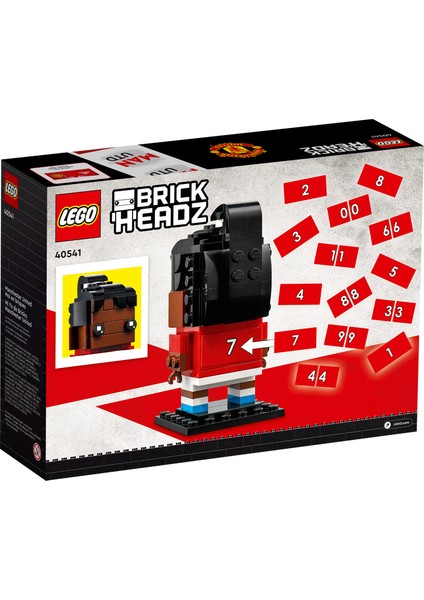 Brickheadz 40541 Manchester United Kendini Figüre Dönüştür (530 Parça)