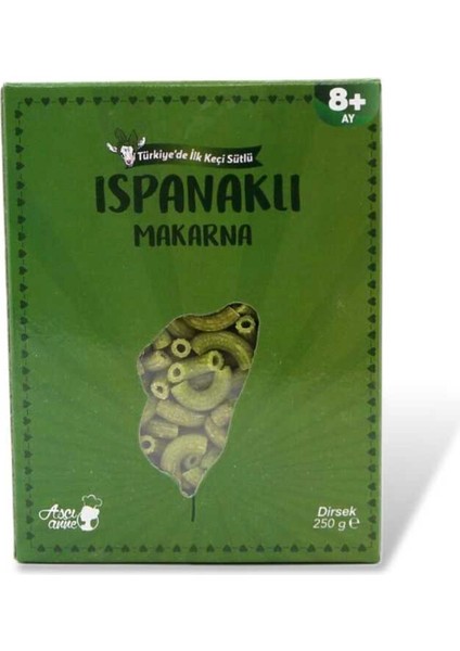 Ispanaklı Makarna (Dirsek) 250 gr