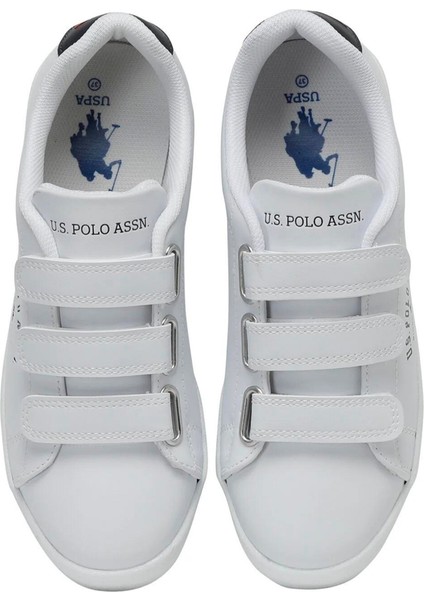 Singer Gsn 3fx Beyaz Cırtlı Sneaker Ayakkabı