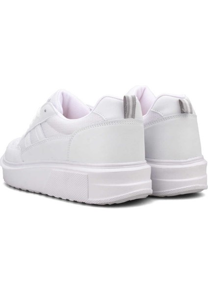 151 Beyaz Anorak Kalın Taban Sneaker Ayakkabı modelleri