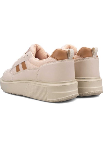 151 Bej Anorak Kalın Taban Sneaker Ayakkabı modelleri