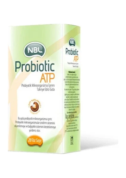 NBL Probiotic ATP Takviye Edici Gıda 20 Saşe