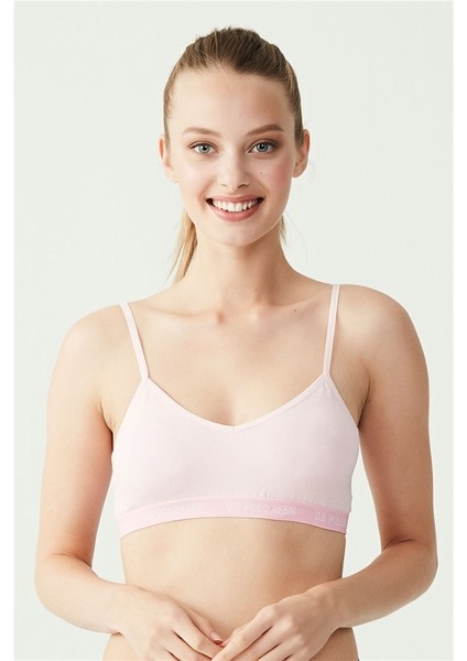 66116 Kadın Pembe Cuplu Büstiyer
