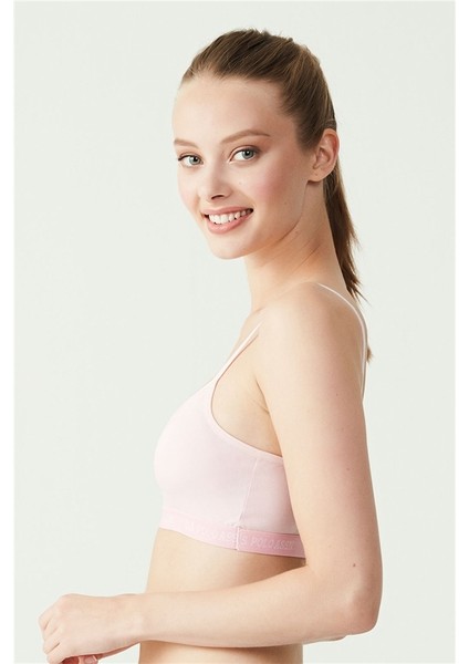 66116 Kadın Pembe Cuplu Büstiyer modelleri