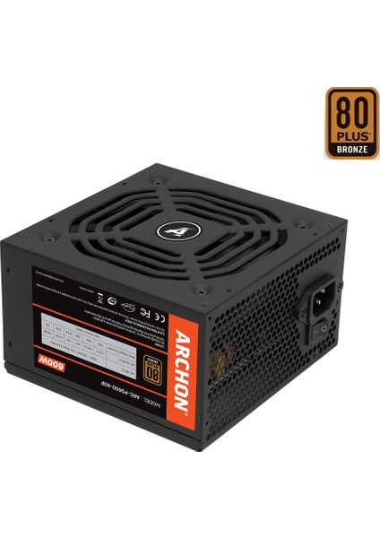 ARC-500 500W 80+ Plus Bronze Power Supply Pc Güç Kaynağı