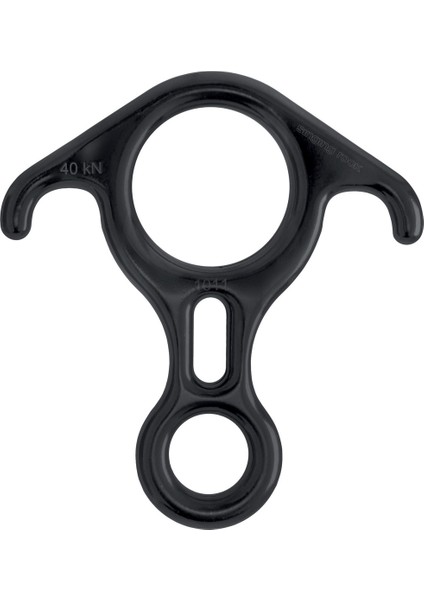 Rescue Fıgure Eıght Black 8 Sekizli Kurtarma Iniş Aleti Koç Boynuzu Tipi Black Matt