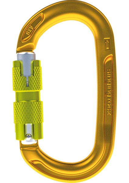 Oxy Twl Kilitli Oval Karabina Gold