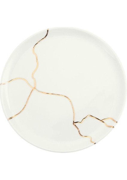 Spirits Altın Yaldız Düz Tabak 20 Cm 04alm007046