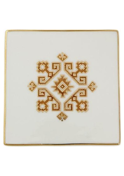 Arabesque Desen1 Bardak Altlığı 10x10 Cm 04alm006813
