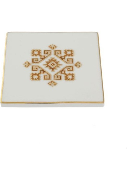 Arabesque Desen1 Bardak Altlığı 10x10 Cm 04alm006813