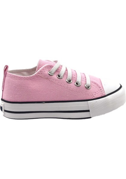 Luis Pembe Kısa Kız Çocuk Lastikli Spor Ayakkabı