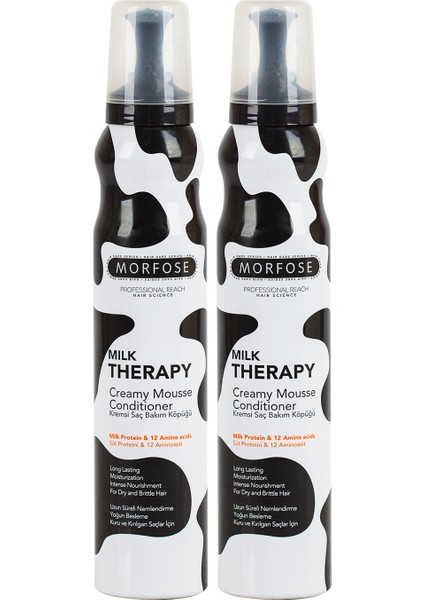 Morfose Milk Therapy Köpük 200 ml 2 Adet