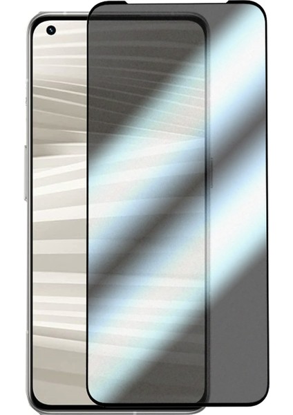 Realme Gt2 Pro Için Privacy Gizlilik Filtreli Tam Kaplayan Cam Koruma - AL3125