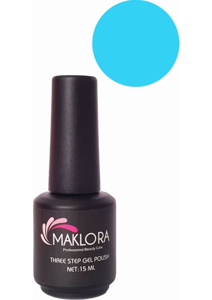 Three Step Gel Polish Kalıcı Oje 15 ml | 318 Blue