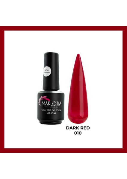 Three Step Gel Polish Kalıcı Oje 15 ml | 010