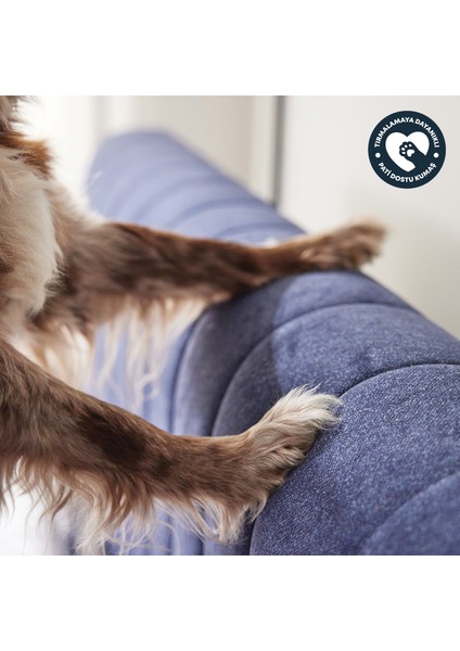 Bedding Lento Baza, Somni Başlık 2'li Set - Lacivert modelleri