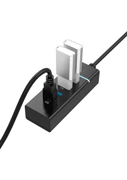 USB Çoklayıcı 3.0 Hub 4 Adet Giriş Yüksek Hızlı Veri ve Dosya Aktarımı Çoğaltıcı