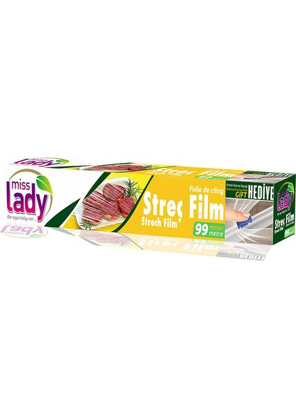 99 Metre Strech Filim (30*24) +Kesme Aparatı Hediyeli