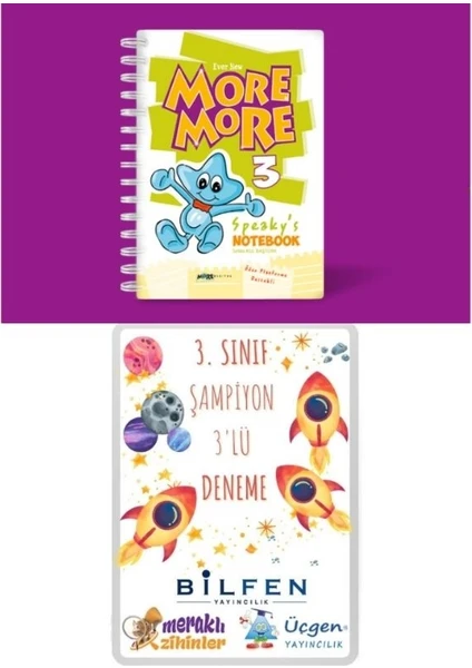 More & More More & More 3 Speaky’s Notebook Ve Şampiyon 3'lü Deneme Sınavı Seti