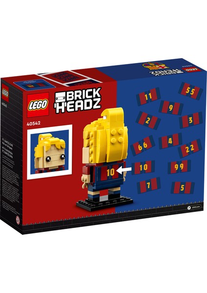 Brickheadz 40542 FC Barcelona Kendini Figüre Dönüştür (530 Parça)