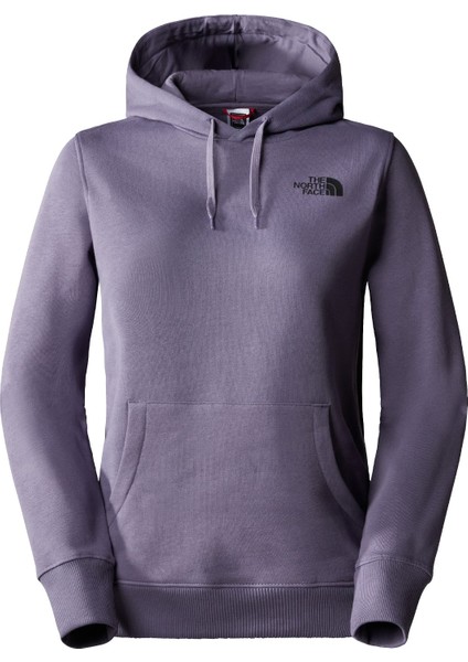 Simple Dome Kapüşonlu Kadın Sweatshirt - NF0A7X2T