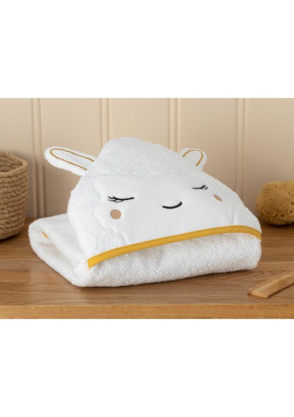 Kuzu Pamuk Bebe Havlu 75 x 75 cm Hardal fiyatları