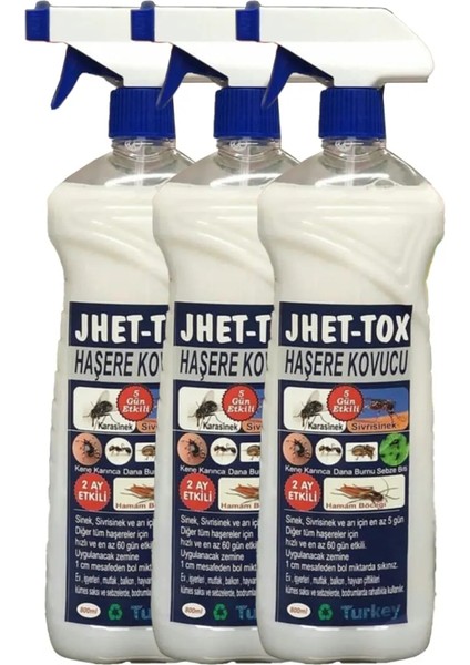 800 ml Haşere Kovucu 3 Adet