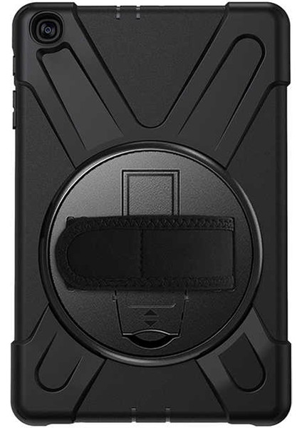 Apple iPad Mini 2 3 Kılıf Defender Tablet Tank Koruma Standlı Df1 Siyah
