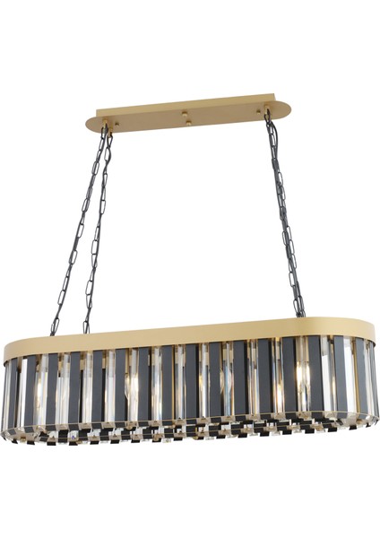 Harbour 80'lik Siyah Eskitme Kristal Taşlı Modern Oturma Odası, Salon Avize fiyatları