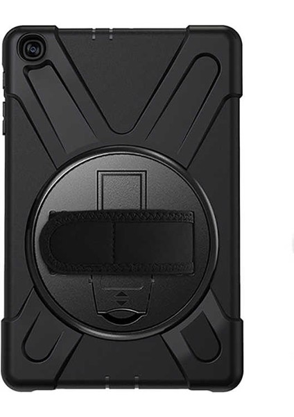 Apple iPad 2 3 4 Uyumlu Kılıf Defender Tablet Tank Koruma Standlı Df1 Siyah