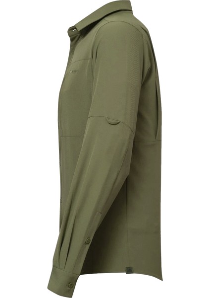 Tegus Uzun Kollu Erkek Gömlek Haki indirimleri