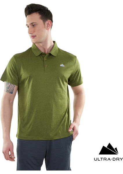 Horizons Ultra Dry Erkek Polo T-Shirt Haki