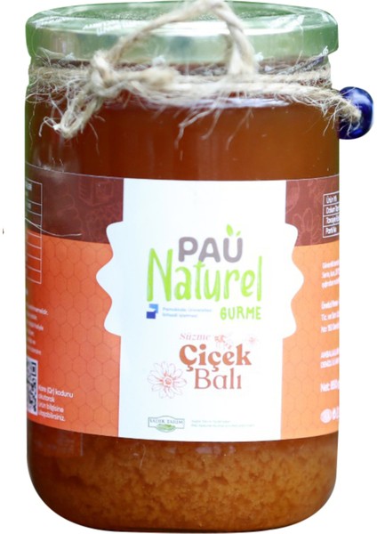 Paü Naturel Gurme Süzme Çiçek Balı 850 gr