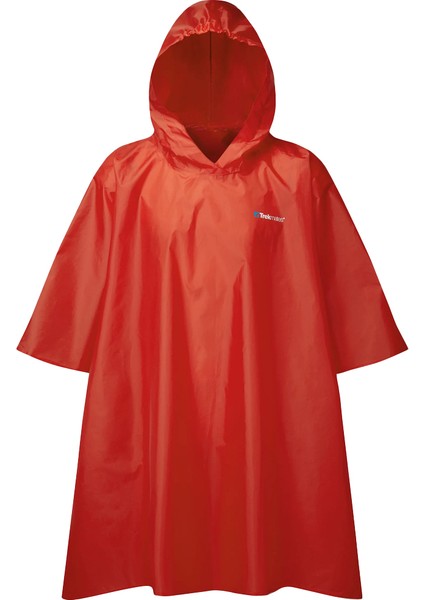 Essential Pancho Yağmurluk Red